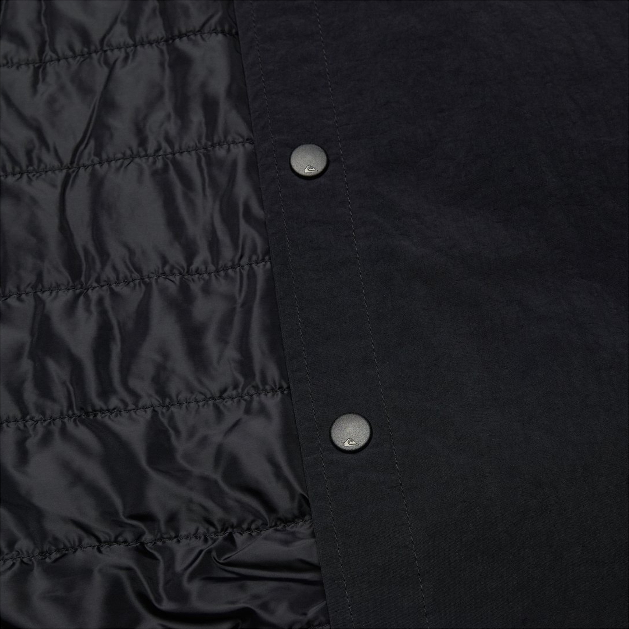 2026 Quiksilver Mens Venture Insulated Overshirt EQYJK04235 - Black